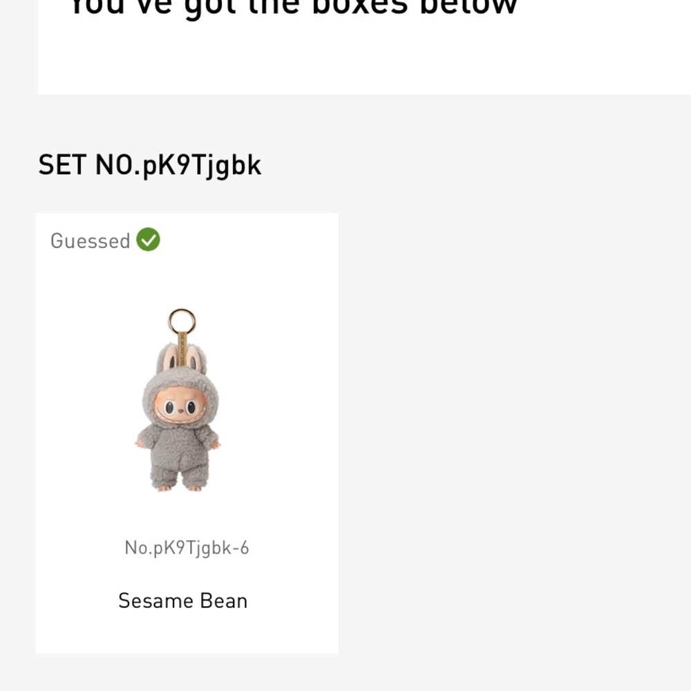 NIB Labubu Exciting Macaron - SESAME BEAN - Vinyl Plush Pendant POP MART - Picture 2 of 13